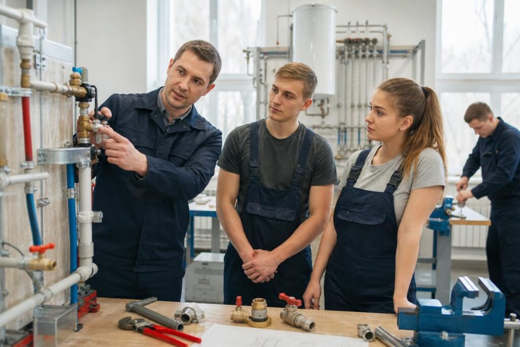 Kurs montera instalacji sanitarnych – czego można się nauczyć?